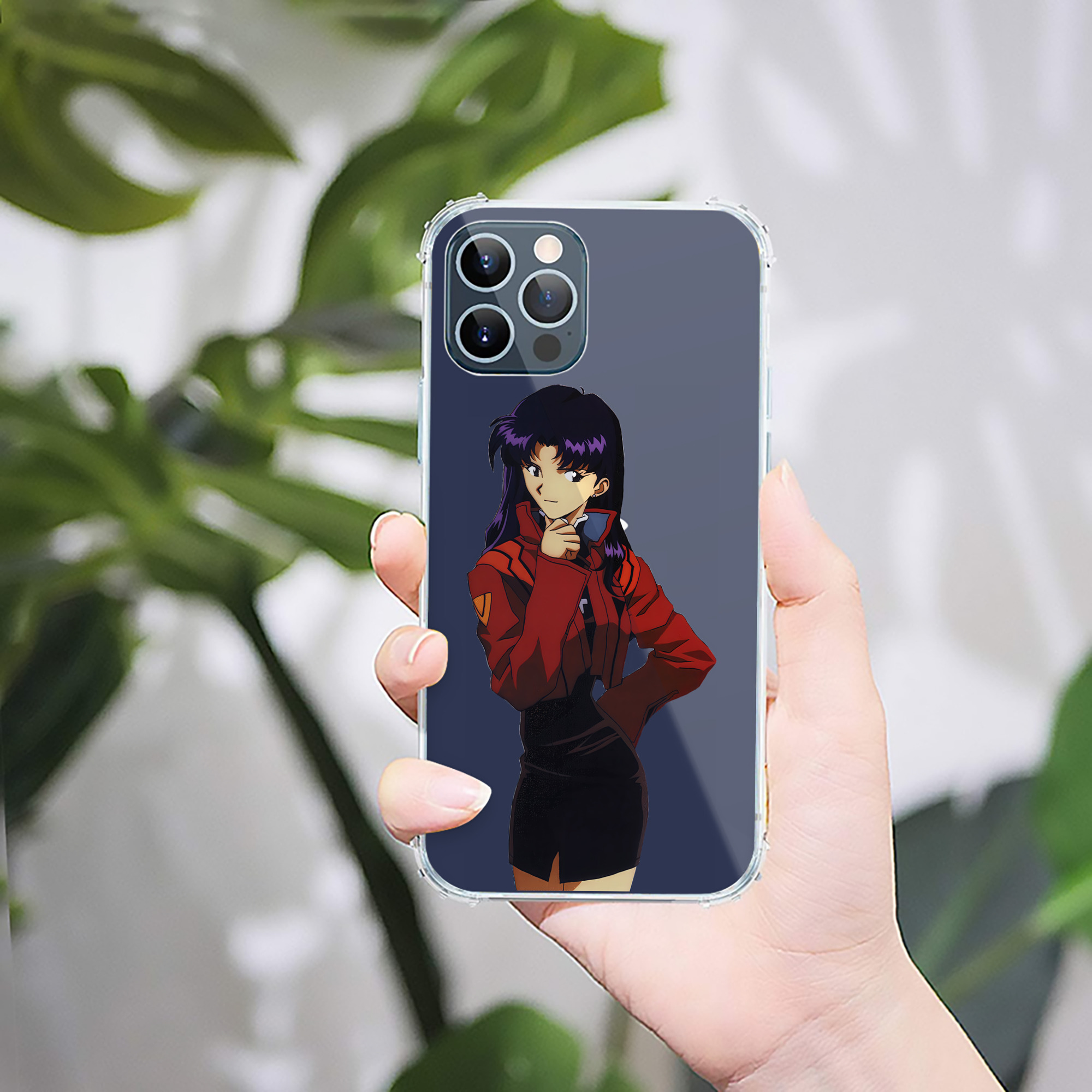 （画像用） EVA 新世紀エヴァンゲリオン 【iPhone 12シリーズ対応】透明スマホケース（クリアソフトケース）